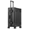 Durable 100% Aluminum Spinner Luggage Set 20/24/26/28 in (51/61/66/71 cm) Carry-On & Checked Suitcases, Unisex