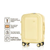 Hardshell Spinner Suitcase ABS+PC Rolling Luggage 20/24/26 Inch (38×22×55 cm, 44×25×65 cm, 47×28×69 cm) with TSA Lock