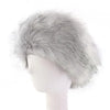Faux Fox Fur Winter Headband - Soft Warm Ear Warmer Hair Band for Women & Men