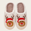 Women's Winter Plush Slippers - Soft Non-Slip Indoor Unisex House Shoes for Couples