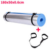 Waterproof Thick EVA Yoga Mat with Aluminum Film - 70.9 x 19.7 x 0.24 in (1800 x 500 x 6 mm) Portable Non-Slip Exercise & Camping Pad