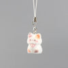 Fluffy 3D Animal Resin Keychain – Alpaca, Elk, Capybara & Goose Cute Bag Charm
