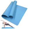 Non-Slip Yoga & Pilates Mat 173 x 60 cm (68 x 24 in) — 3/4/6 mm Travel Exercise Mat for Women Home Gym