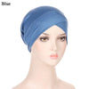 Women's Turban Head Wrap Bandana Bonnet - Inner Hijab Sleep Cap, Fits 55-60 cm (21.7-23.6 in), 9 Colors