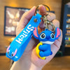 Lilo & Stitch Silicone Keychain Pendant - Cartoon Key Ring for Car, Phone & Bag (4–6 cm / 1.6–2.4 in)