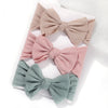 3-Pack Baby Girl Headband Set – Knitted Bow Knot Turban Hairbands for Newborns & Toddlers