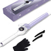 1-Inch (25mm) Automatic Ceramic Rotating Curling Iron — LCD Temp Control 100–230°C (212–446°F), 2m 360° Swivel Cord