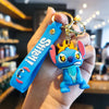Lilo & Stitch Silicone Keychain Pendant - Cartoon Key Ring for Car, Phone & Bag (4–6 cm / 1.6–2.4 in)