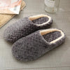 Unisex Fluffy Indoor Slippers - Soft Plush Anti-Slip Home Slides for Autumn Winter