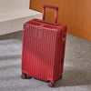 Aluminum‑Magnesium Alloy Trolley Luggage with Built‑In Cup Holder — 20–28 in (51–71 cm)