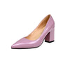 Women's Pointed Toe Platform Pumps – Korean Style Thin Heel Office Heels