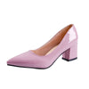 Women's Pointed Toe Platform Pumps – Korean Style Thin Heel Office Heels
