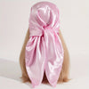 Solid 90cm (35.4in) Square Hijab Bandana – Silk-Feel Polyester Headscarf, Hip-Hop Neckerchief & Windproof Shawl for Women