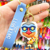 Lilo & Stitch Silicone Keychain Pendant - Cartoon Key Ring for Car, Phone & Bag (4–6 cm / 1.6–2.4 in)