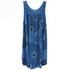 Plus Size Women's Summer Lace Print Camisole Dress – Sleeveless Loose Swing Long Sundress