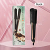2-in-1 Wide Plate Ceramic Hair Straightener & Curling Iron, 60 x 15 mm (2.36 x 0.59 in), Negative Ion, Adjustable Temperature