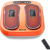 Foot Massager with Heat & Shiatsu - Deep Kneading Vibration, Remote Control, Relieves Plantar Fasciitis & Neuropathy