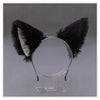 Lolita Plush Cat & Fox Ear Headband for Cosplay Anime Halloween Hair Hoop Headwear