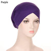 Women's Turban Head Wrap Bandana Bonnet - Inner Hijab Sleep Cap, Fits 55-60 cm (21.7-23.6 in), 9 Colors