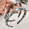 1/2/3-Pack Women's Solid & Plaid Fabric Headbands – Spring Summer Sweet Princess Head Hoops