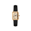 Retro Square Women's Quartz Watch 20mm Dial Leather Strap Casual Fashion Wristwatch