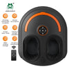 Intelligent Full-Wrap Foot Massager with Kneading Rollers, Airbag Compression, Infrared Heat & Remote - 4 Modes, 5 Intensity Levels