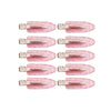 Molans 10-Pack No-Bend Seamless Hair Clips Set - Side Bangs Barrettes for Makeup, Face Washing & Styling