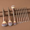 Makeup Brush Set – 15/10/7-Piece Synthetic Face & Eye Brushes for Foundation, Powder, Blush, Eyeshadow, Eyeliner & Lip