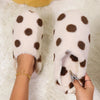 Women's Heart-Shaped Winter Slippers Soft Silent Sole Indoor Cozy House Shoes