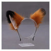 Lolita Plush Cat & Fox Ear Headband for Cosplay Anime Halloween Hair Hoop Headwear