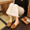 Women's Corduroy Slip-On Loafers - Casual Round-Toe Flats for Spring/Autumn (EU 34-45, Plus Sizes)