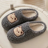 Women's Winter Plush Indoor Slippers Non-Slip Soft Cozy House Slippers