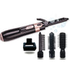 4-in-1 Anion Hot Air Brush – Multifunction Leafless Hair Straightener & Dryer, Professional Salon Styling Tool