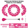 24-Section Adjustable Smart Weighted Hula Hoop – Fitness Ring for Waist Shaping & Ab Massage