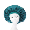 Large Satin Sleep Bonnet for Women - 42 cm (16.5 in) Silk Night Cap for Hair Protection