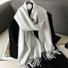 Women's Winter Scarf, Thick Cashmere-Look Pashmina Shawl with Tassels, Windproof Wrap, 175+ cm (69+ in) — 62 Colors
