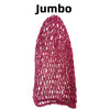 Women's Mesh Crochet Hair Net Snood Solid Color Sleeping Cap Turban - Small, Large