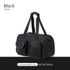 Women's Nylon Travel Weekender Bag - Large Capacity Carry-On Gym Overnight Holdall (44 x 16 x 25 cm / 17.3 x 6.3 x 9.8 in)