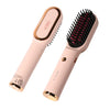 3-in-1 Hot Air Hair Dryer Brush – Negative Ion Volumizer, Straightener & Curler, Rechargeable