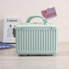 14-Inch (35 cm) Hard Shell Makeup Carry-On Cosmetic Case – Mini Cabin Travel Suitcase for Women