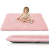 Large Non-Slip Thick Foam Baby Play Mat – Soft Coral Velvet Rug for Kids & Yoga, Living Room Floor Mat