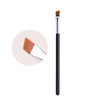 Ultrathin Eyebrow Makeup Brush - Precision Synthetic Hair Brow Brush with Wood Handle