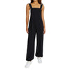 Women's Sleeveless Jumpsuit with Pockets – Elegant Solid Long Pants for Casual Daily Wear