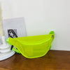 PVC Waterproof Transparent Waist Bag Travel Fanny Pack Chest Bag for Women & Men 9.06 x 6.30 x 5.12 in (23 x 16 x 13 cm)
