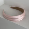 Wide Satin Headband for Women - High-Profile Fashion Hairband for Party & Everyday Wear