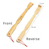 Durable Bamboo Back Scratcher & Wooden Body Roller Stick – Ergonomic Massager for Neck, Back & Shoulders