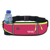 Unisex Waterproof Running Bottle Waist Pack Fanny Pack with Phone Pocket & Bottle Holder