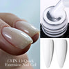 15ml (0.5 fl oz) Quick Extension Gel Nail Polish Nude Milk White Builder Hard Gel Varnish UV/LED