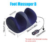 Smart Electric Foot Massager – Fully Automatic Shiatsu Kneading with Heat Compress for Pain Relief & Relaxation