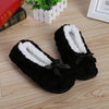 Women's Plush Faux Fur Winter Slippers – Non-Slip Indoor House Shoes with Heart Grip, Sizes EU 36-38 & 39-41